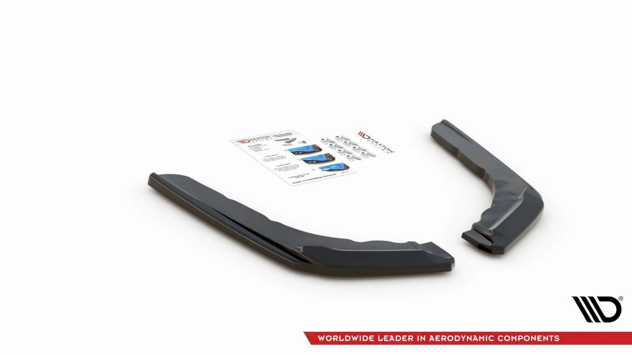 Maxton Design Rear Side Splitters/Spats V.2 For BMW M4 F82 (2014+) - Image 5