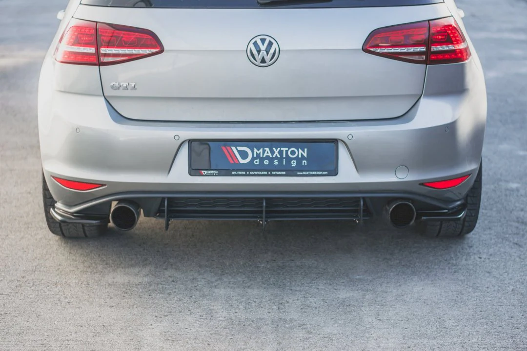 Maxton Design Rear Side Splitters/Spats V.2 For Volkswagen Golf MK7 GTI (2013-2016) - Image 3