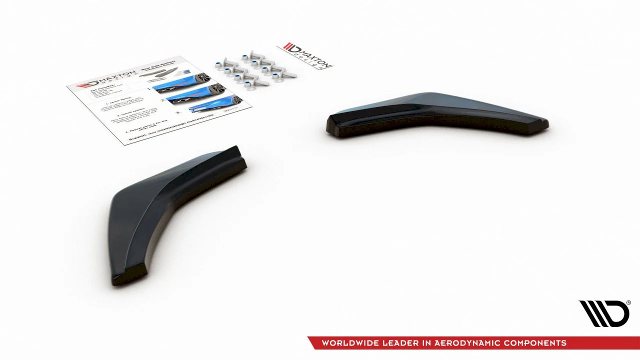 Maxton Design Rear Side Splitters/Spats V.2 For Volkswagen Golf MK7 GTI (2013-2016) - Image 7
