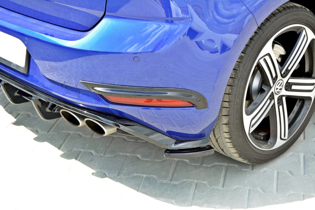 Maxton Design Rear Side Splitters/Spats for Volkswagen Golf MK7.5 R (2016-2019) - Image 2