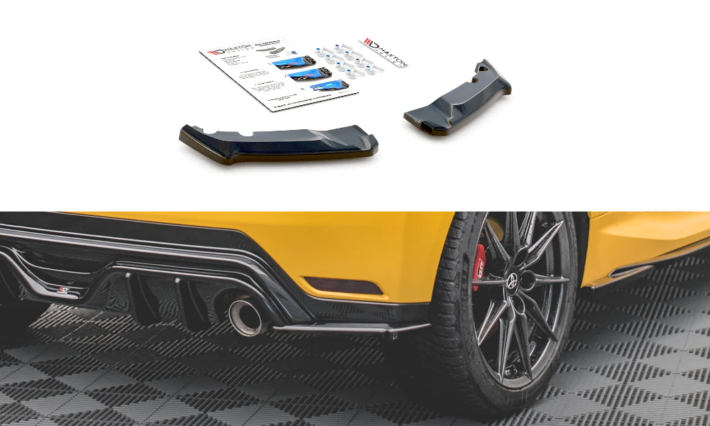 Maxton Design Rear Side Splitters V.3 for Toyota GR Yaris MK4