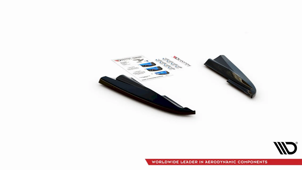 Maxton Design Rear Side Splitters for Volvo S60 R-Desgin MK2 - Image 4