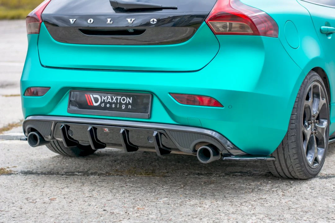 Maxton Design Rear Side Splitters for Volvo V40 R-Design (2012-2019) - Image 2
