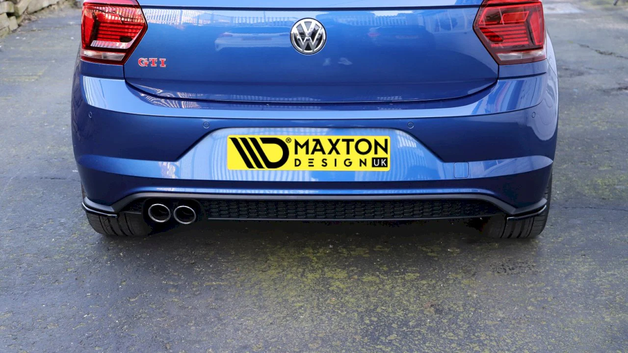 Maxton Design Rear Side Splitters for Volkswagen Polo MK6 GTI (2018+) - Image 2
