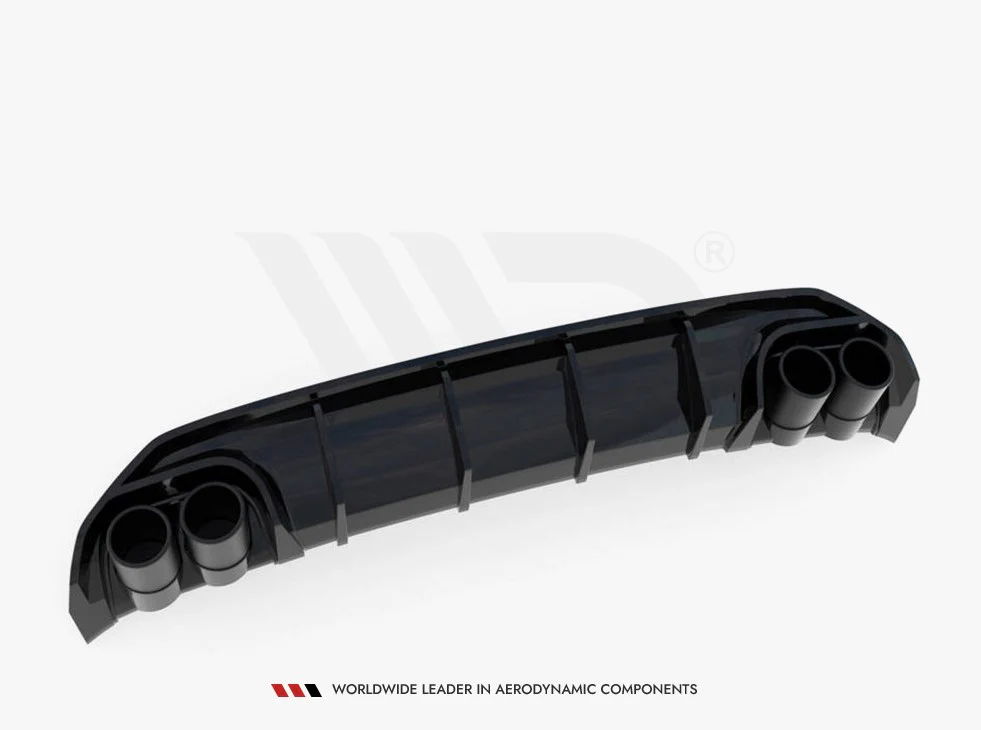 Maxton Design Rear Valance + Exhaust Ends Imitation Audi A3 S-Line Sportback 8Y (2020-) - Image 6