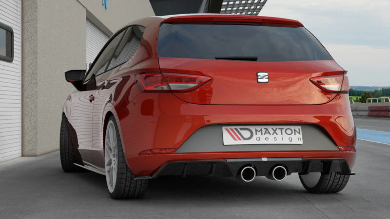 Maxton Design Rear Valance V2 Seat Leon Mk3 Cupra Facelift (2017+) - Image 2
