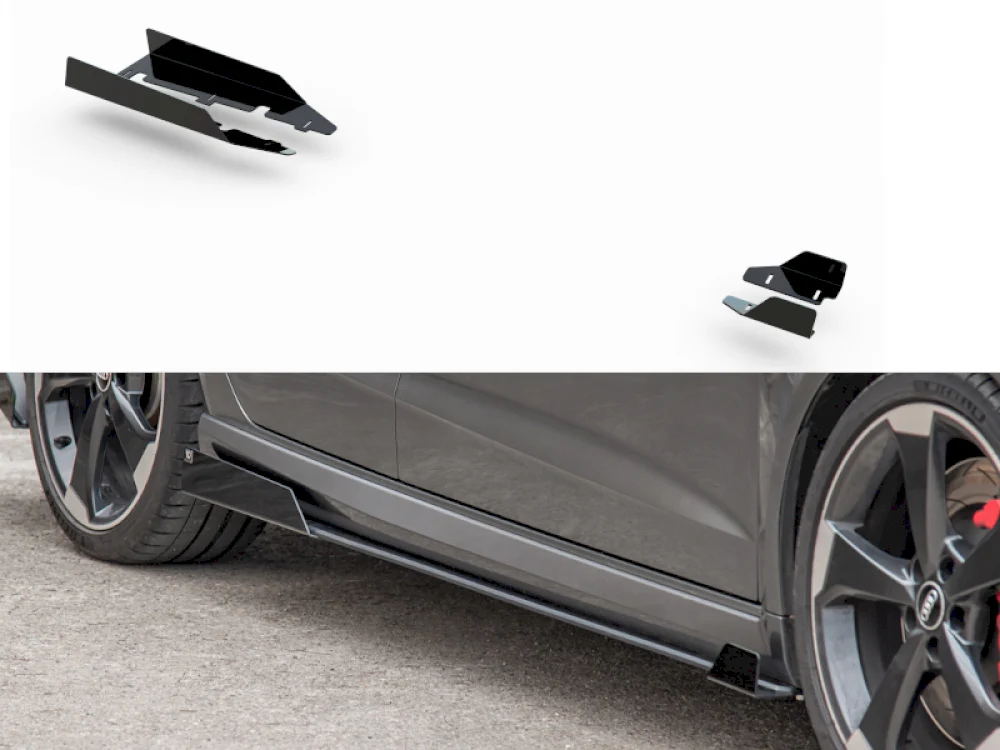 Maxton Design Side Skirt Flaps for Audi RS3 8V Sportback (2015-2016)