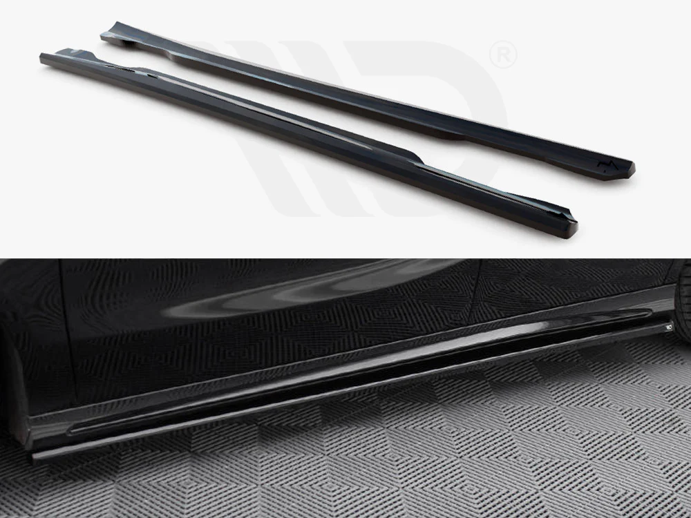 Maxton Design Side Skirts Diffusers Mercedes-Benz A AMG-Line W176 Facelift