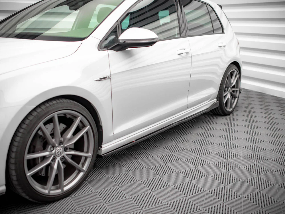 Maxton Design SIDE SKIRTS DIFFUSERS V.2 VW GOLF R MK7 - Image 2