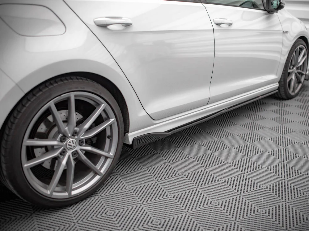 Maxton Design SIDE SKIRTS DIFFUSERS V.2 VW GOLF R MK7 - Image 3