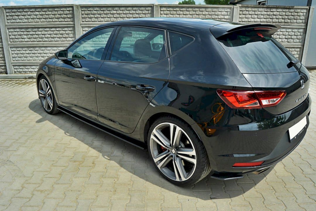 Maxton Design Side Skirts Diffusers V2 Seat Leon Mk3.5 Cupra Estate - Image 2