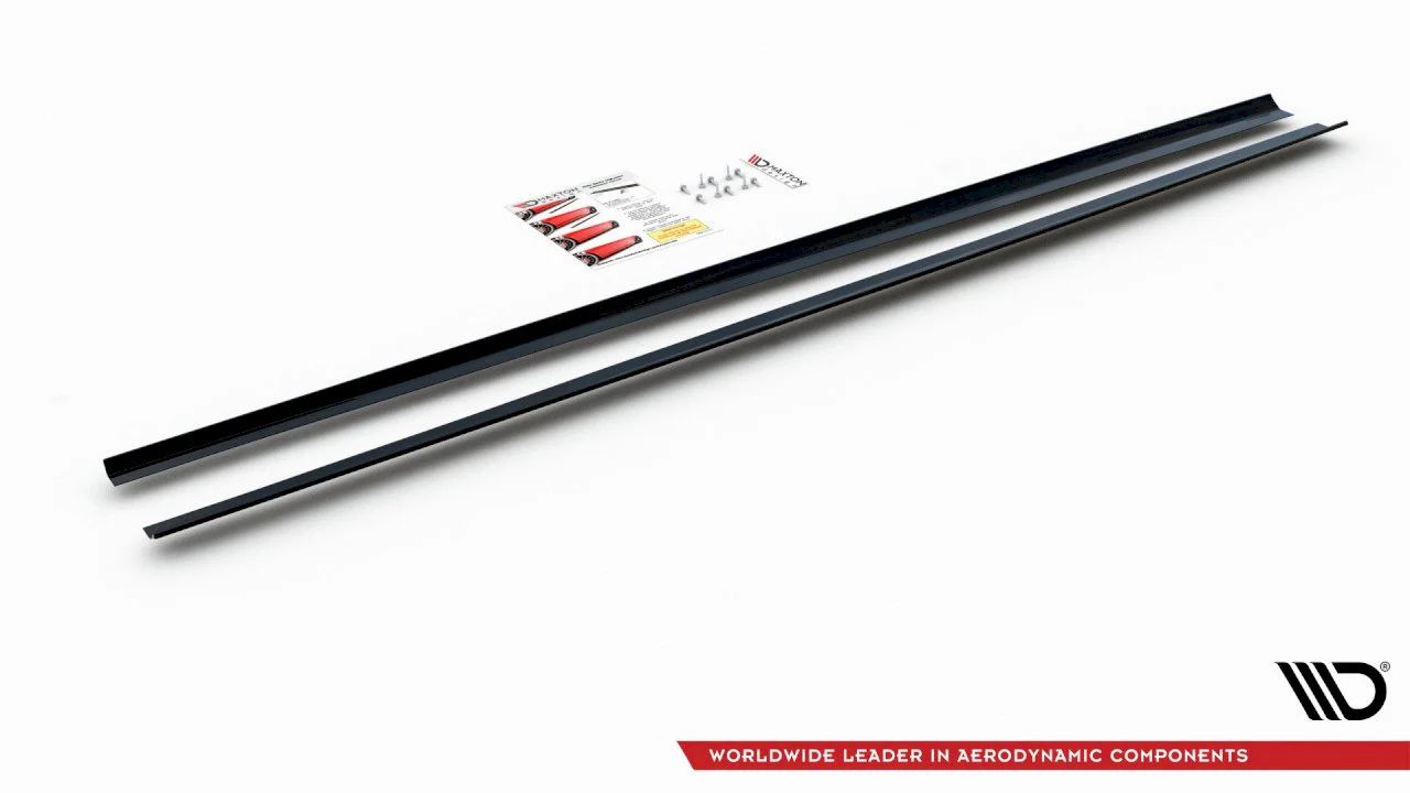 Maxton Design Side Skirts Diffusers for Volkswagen Polo MK6 GTI (2017-2021) - Image 5