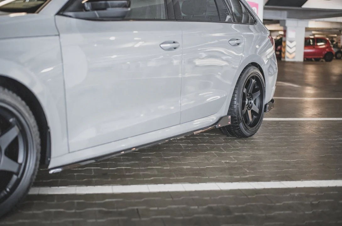 Maxton Design Side Skirts (+ Flaps) V.2 for Skoda Octavia RS MK4 (2020+) - Image 3