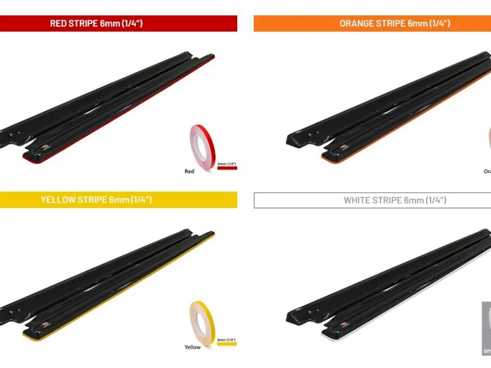 Maxton Design Side Skirts (+Flaps) V.5 for Hyundai i30N MK3 /MK3.5 Hatchback / Fastback (2017+) - Image 7