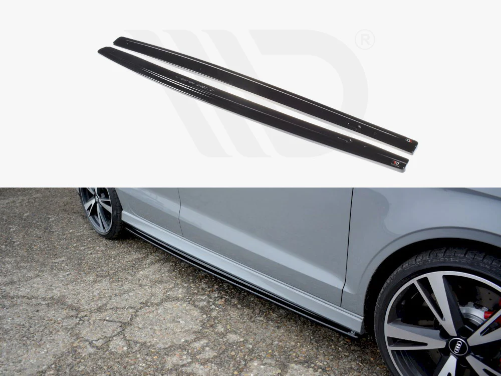Maxton Design Side Skirts for Audi RS3 8V Facelift Sedan (2017-2020)