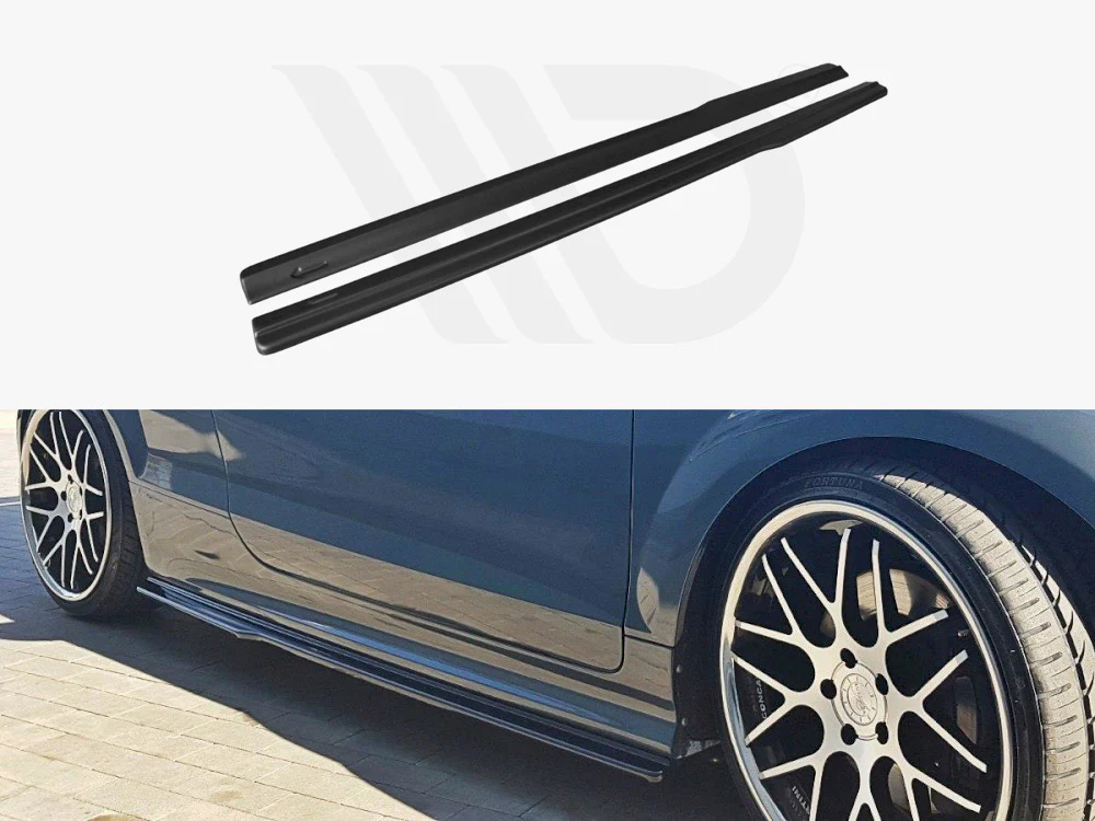 Maxton Design Side Skirts For Audi TTS/S-Line MK2 8J (2008-2014)