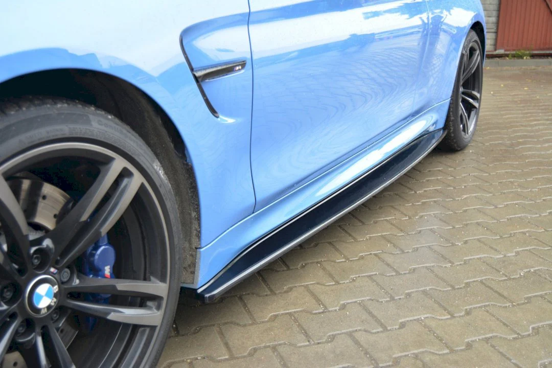 Maxton Design Side Skirts for BMW M4 F82 M-Performance (2014-2020) - Image 3