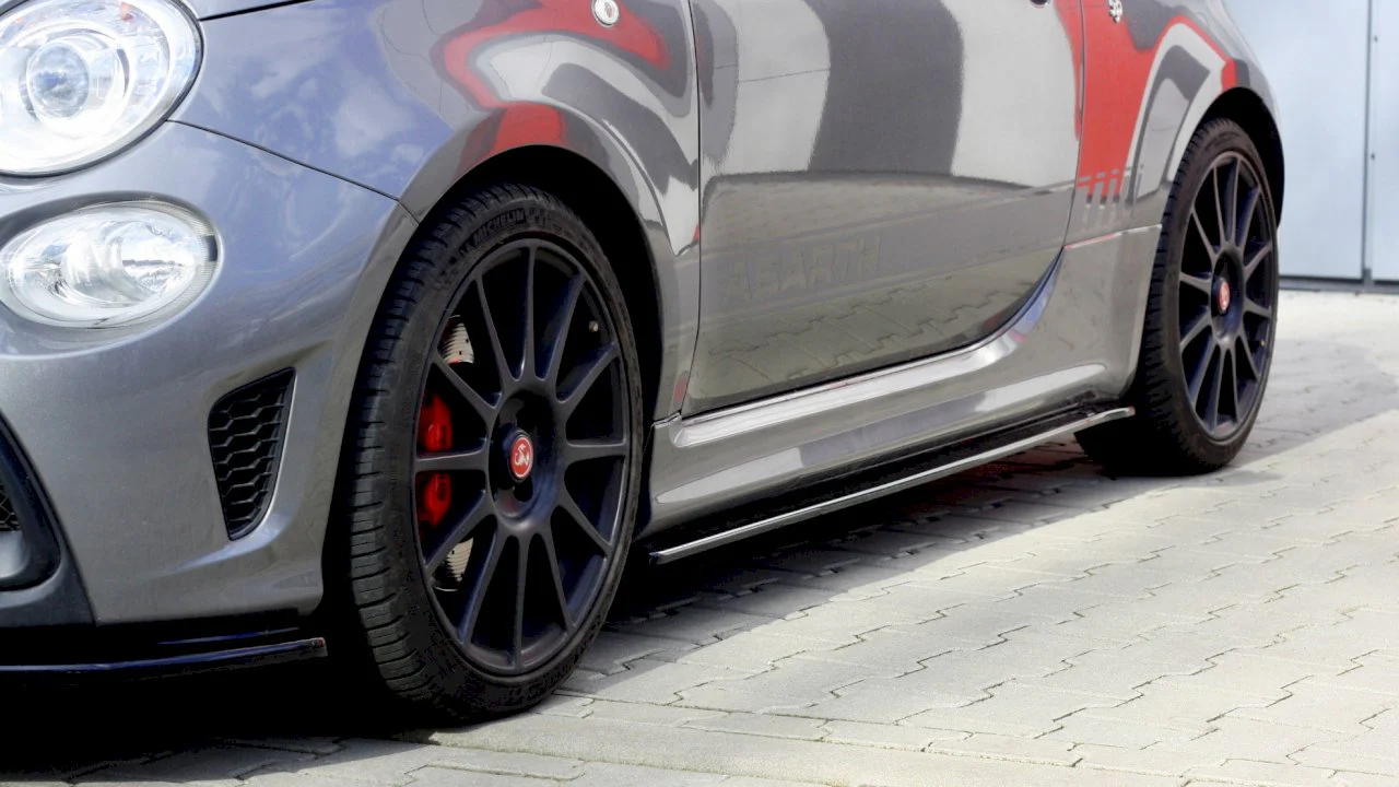 Maxton Design Side Skirts For Fiat 500 Abarth MK1 Facelift (2016+)