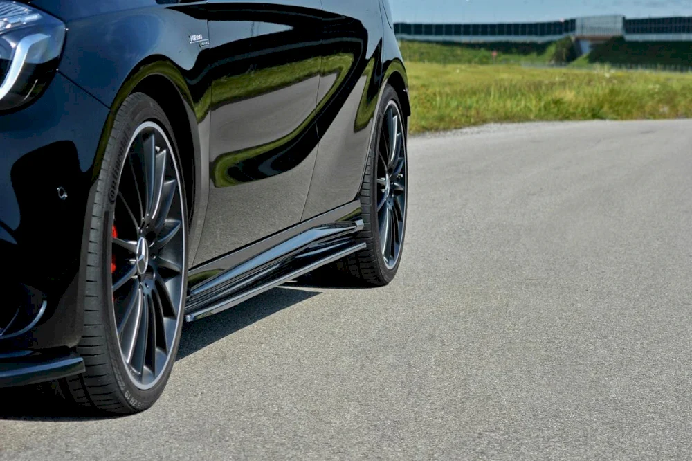 Maxton Design Side Skirts for Mercedes A45 AMG W176 (Facelift 2015-2018) - Image 3
