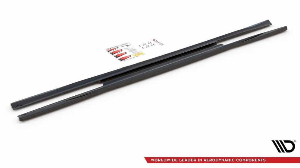 Maxton Design Side Skirts for Mercedes C-Class W205 (2014-2018) - Image 4