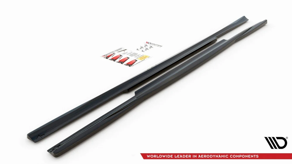 Maxton Design Side Skirts for Mercedes C-Class W205 (2014-2018) - Image 5