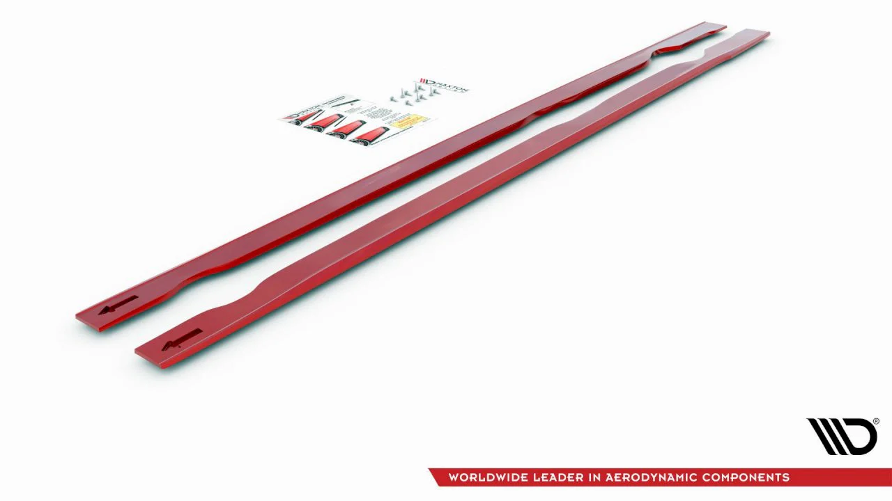 Maxton Design Side Skirts for Volkswagen Golf MK7.5 GTI TCR (2019) - Image 12