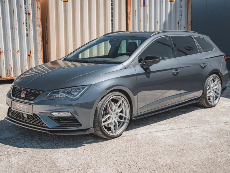 Maxton Design Side Skirts Splitters V4 Seat Leon Cupra/FR Mk3 Facelift (2017-2019) - Image 2
