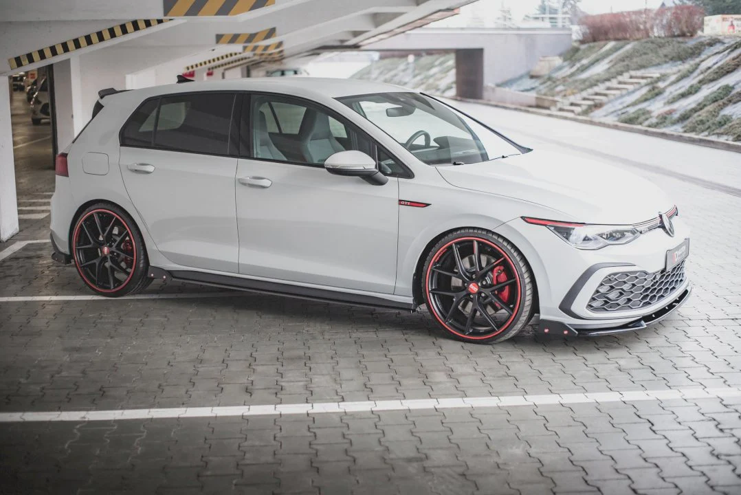 Maxton Design Side Skirts V.2 (+ Flaps) for Volkswagen Golf MK8 GTI / GTI Clubsport (2020+) - Image 4
