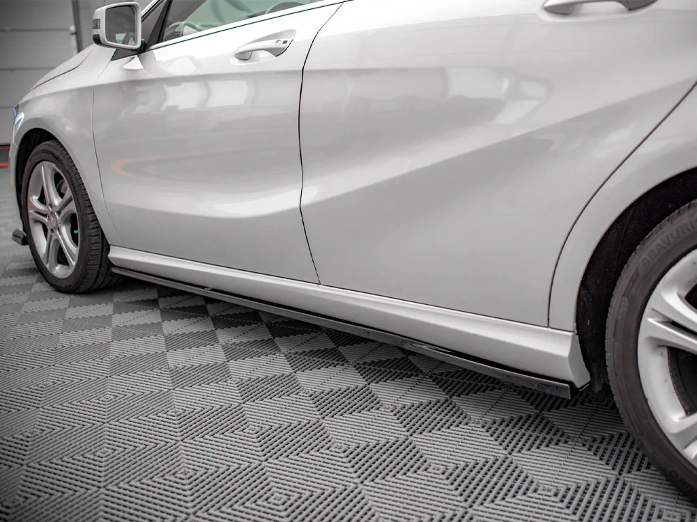 Maxton Design Side Skirts V.2 for Mercedes A-Class W176 (2012-2015) - Image 3