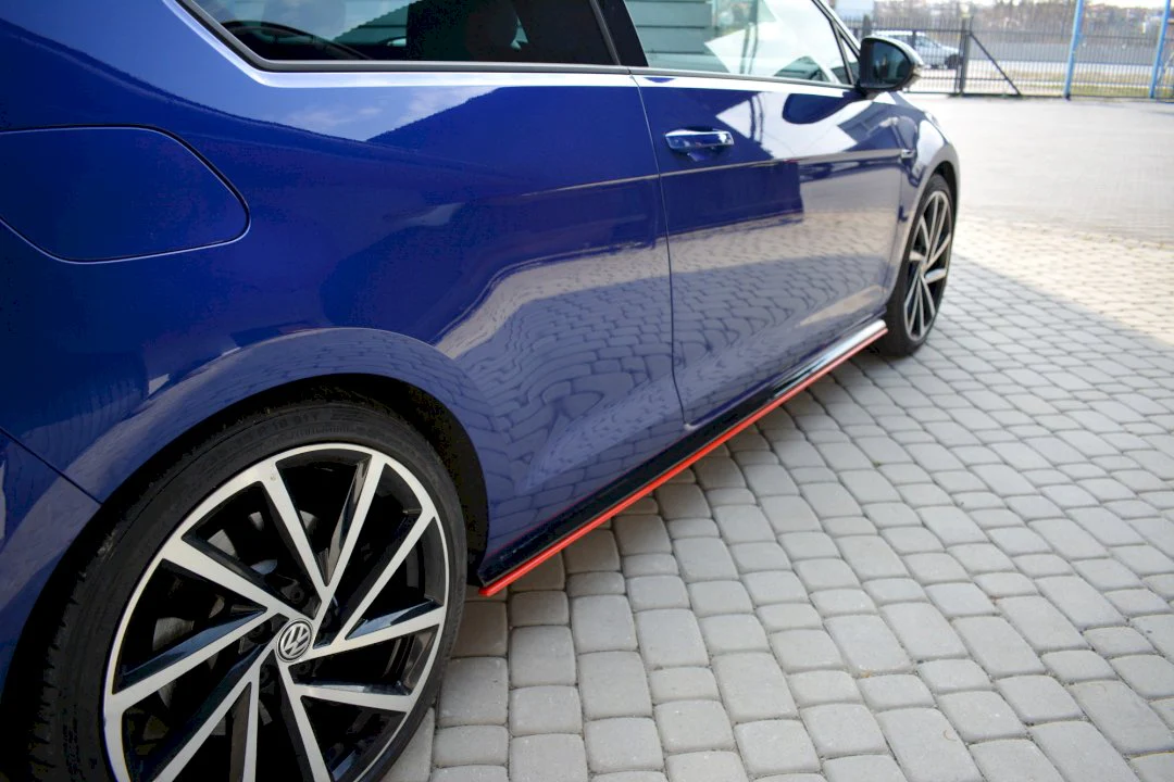 Maxton Design Side Skirts V.2 For Volkswagen Golf MK7.5 R (2017-2019) - Image 2