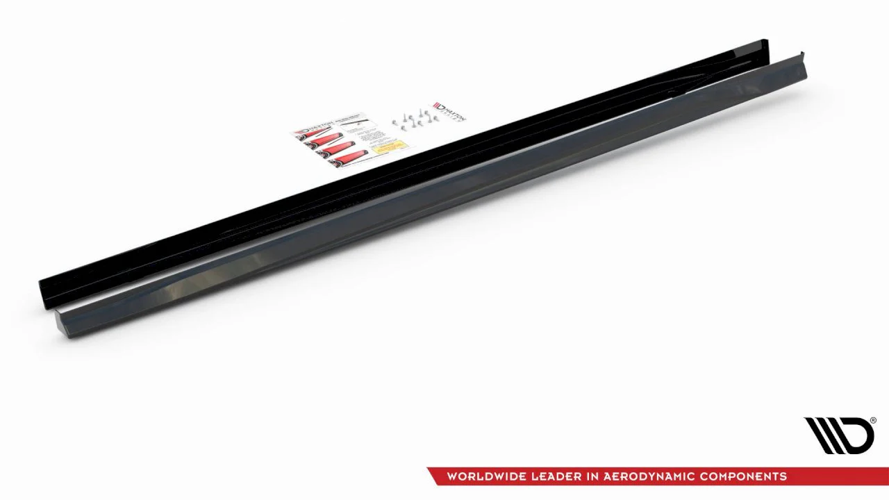 Maxton Design Side Skirts V.3 for Volkswagen Golf MK8 GTI (2020+) - Image 8