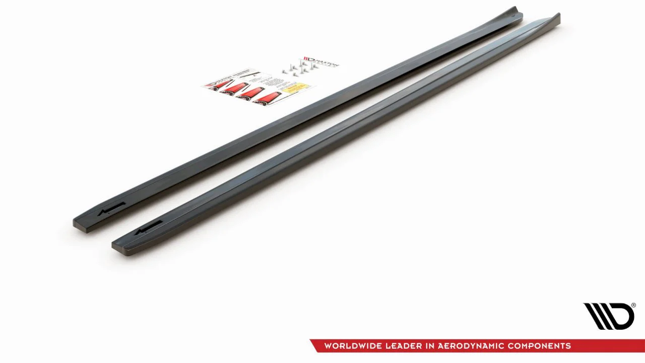 Maxton Design Side Skirts V.4 For Volkswagen Golf MK7.5 R (2017-2019) - Image 8