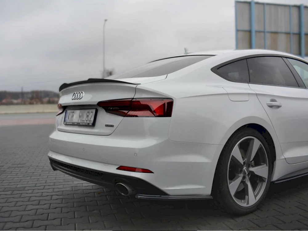 Maxton Design Spoiler Cap for Audi A5 S-Line F5 Sportback (2016-2019) - Image 2