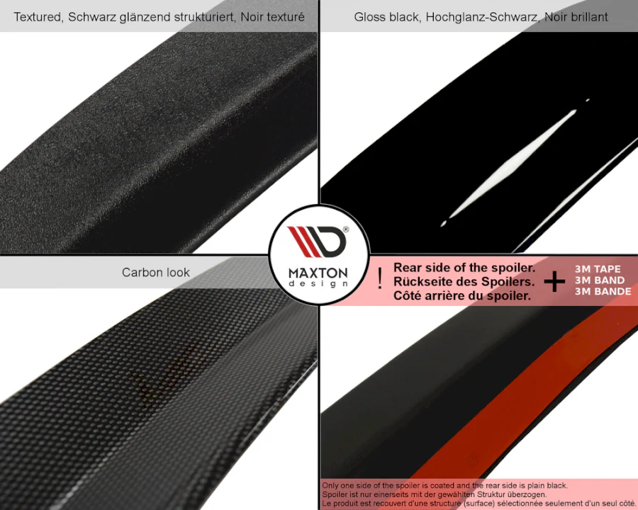 Maxton Design Spoiler Cap V.2 for Volkswagen Golf MK7.5 GTI/GTD/GTE & R (2017-2020) - Image 9