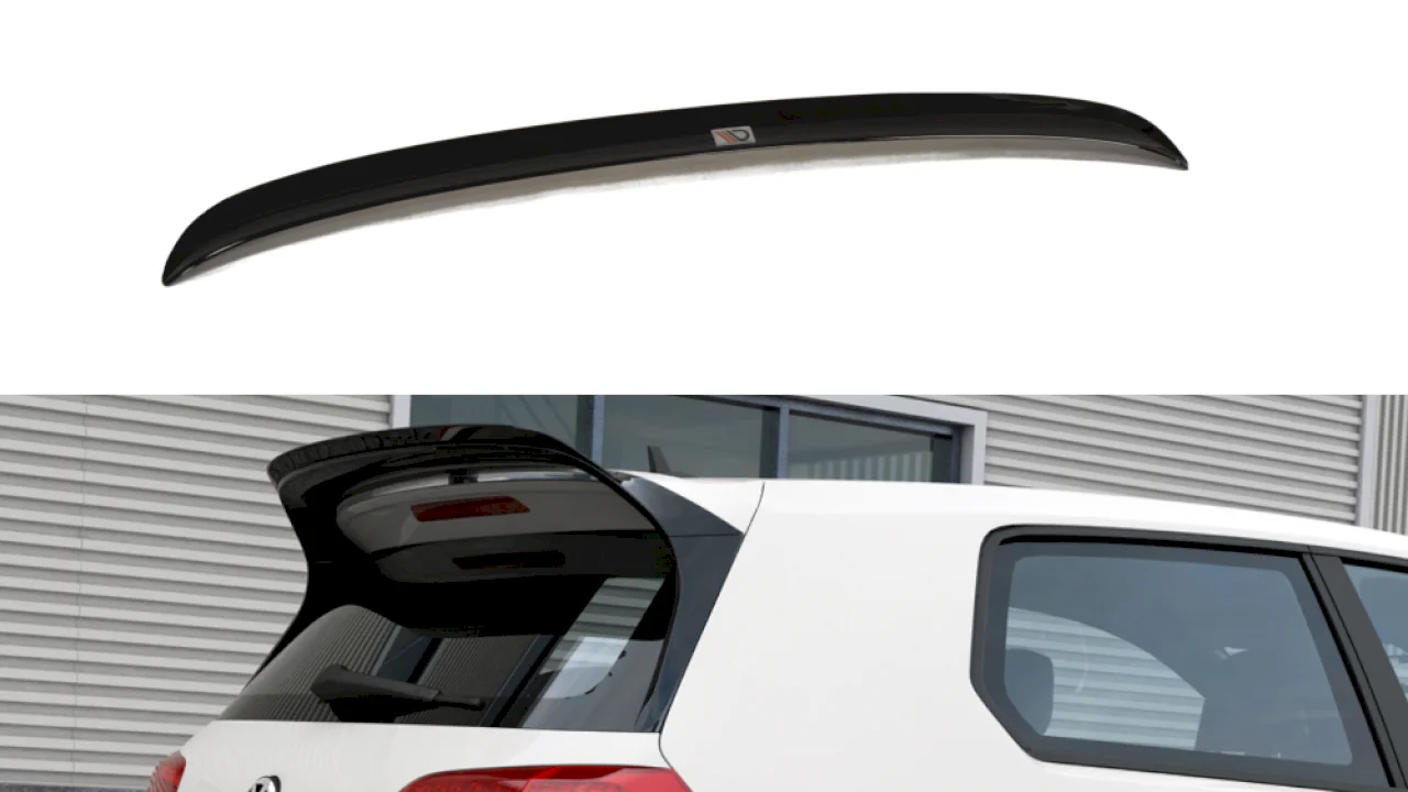 Maxton Design Spoiler Extension for Volkswagen Golf MK7 GTI Clubsport (2012-2017)