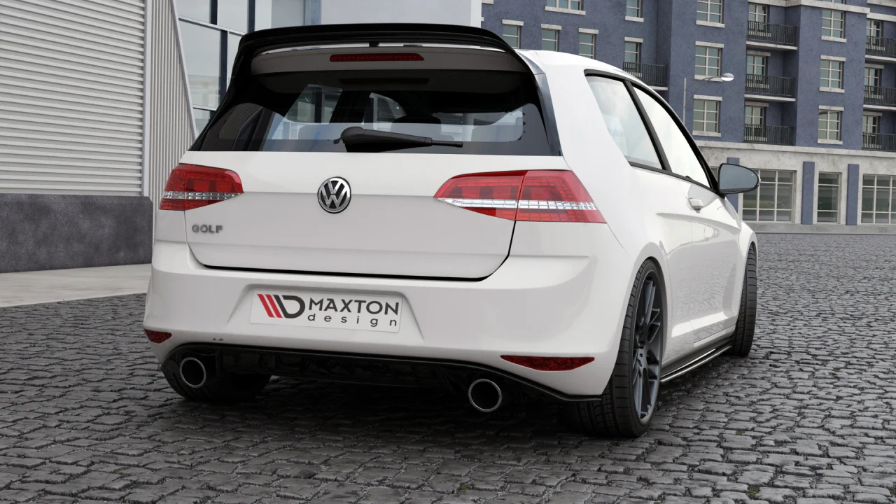 Maxton Design Spoiler Extension for Volkswagen Golf MK7 GTI Clubsport (2012-2017) - Image 3
