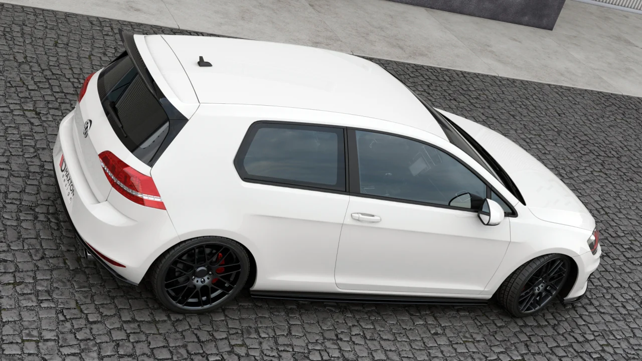 Maxton Design Spoiler Extension for Volkswagen Golf MK7 GTI Clubsport (2012-2017) - Image 5