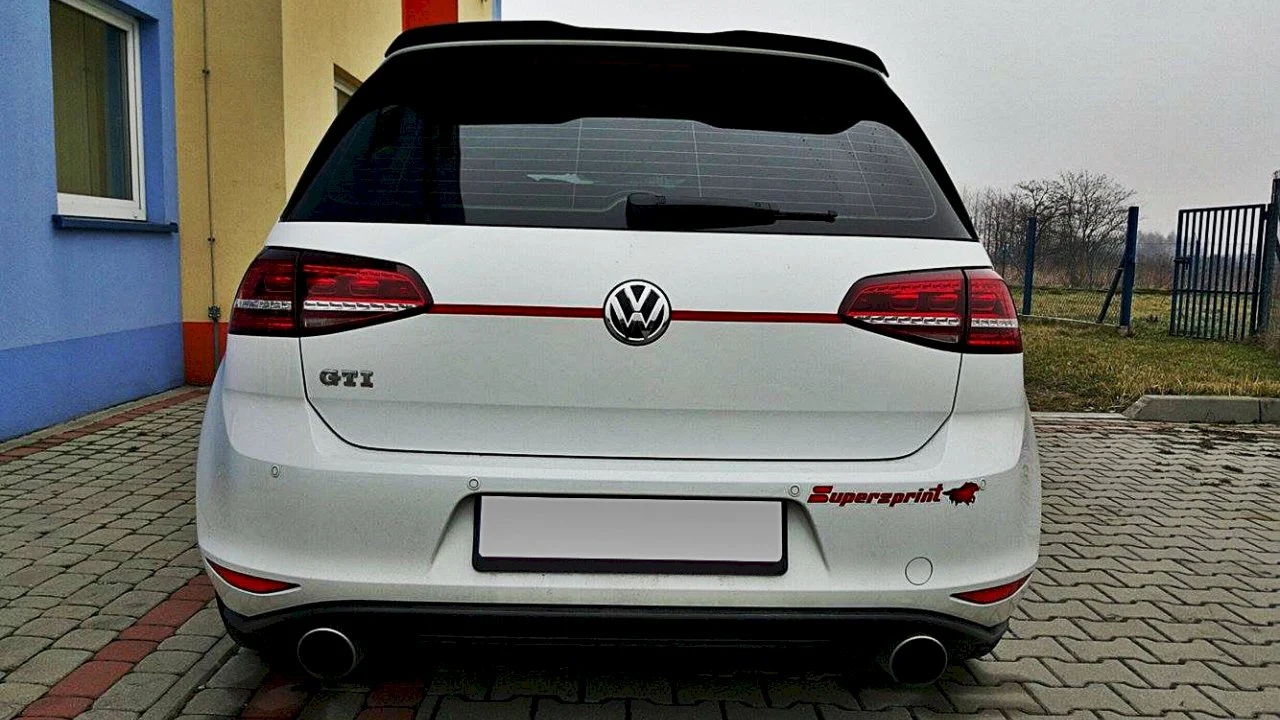 Maxton Design Spoiler Extension for Volkswagen Golf MK7 GTI/GTD/GTE & R (2013-2016) - Image 3