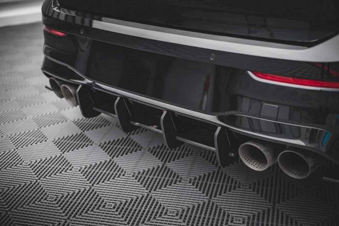 Maxton Design Street Pro Rear Diffuser For Volkswagen Golf MK8 R (2020+) - Image 3