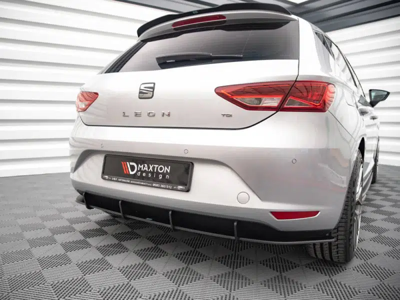 Maxton Design Street Pro Rear Diffuser Seat Leon Hatchback Mk3 (2012-2016) - Image 2