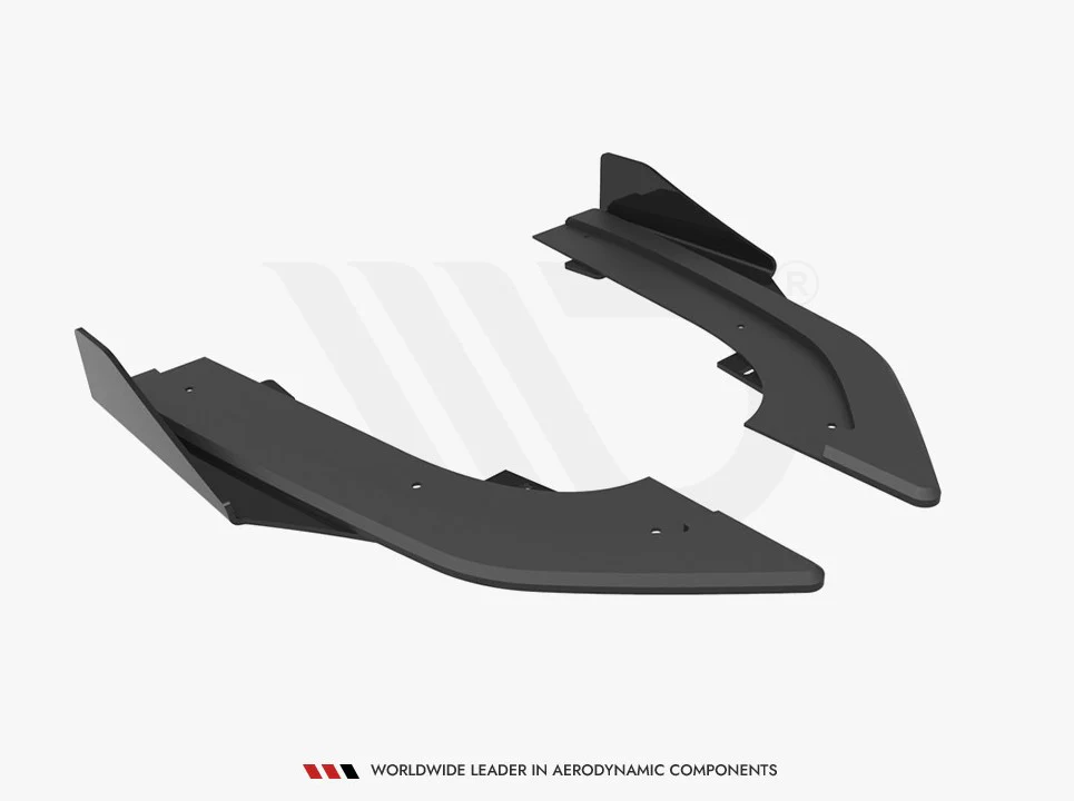 Maxton Design Street Pro Rear Side Splitters (+Flaps) Audi RS3 Sportback 8Y - Image 5