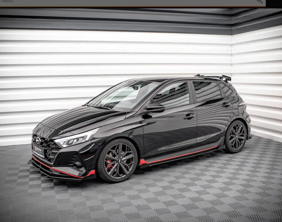 Maxton Design Street Pro Side Skirts Diffusers (+Flaps) Hyundai i20 N Mk3 - Image 2