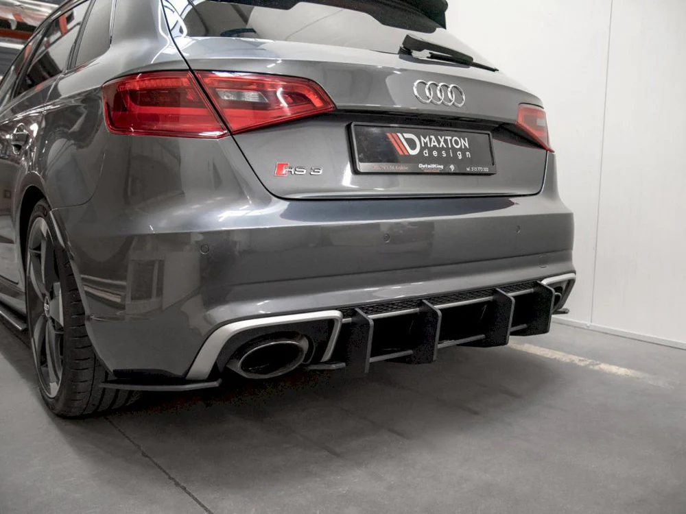Maxton Racing Rear Diffuser V.2 for Audi RS3 8V Sportback (2015-2016) - Image 3
