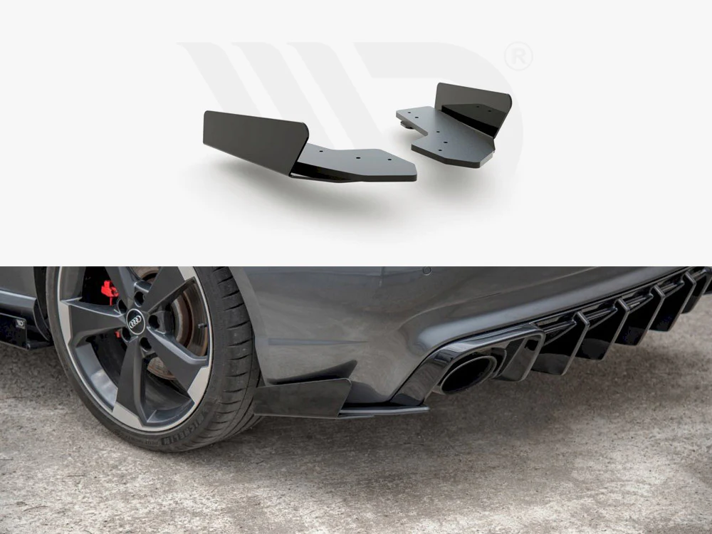 Maxton Racing Rear Side Splitters/Spats For Audi RS3 8V Sportback (2015-2016) - Image 6