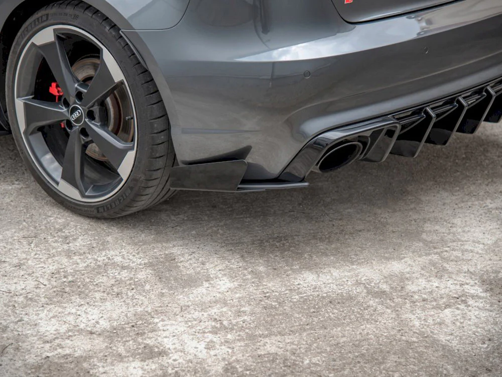 Maxton Racing Rear Side Splitters/Spats For Audi RS3 8V Sportback (2015-2016) - Image 8