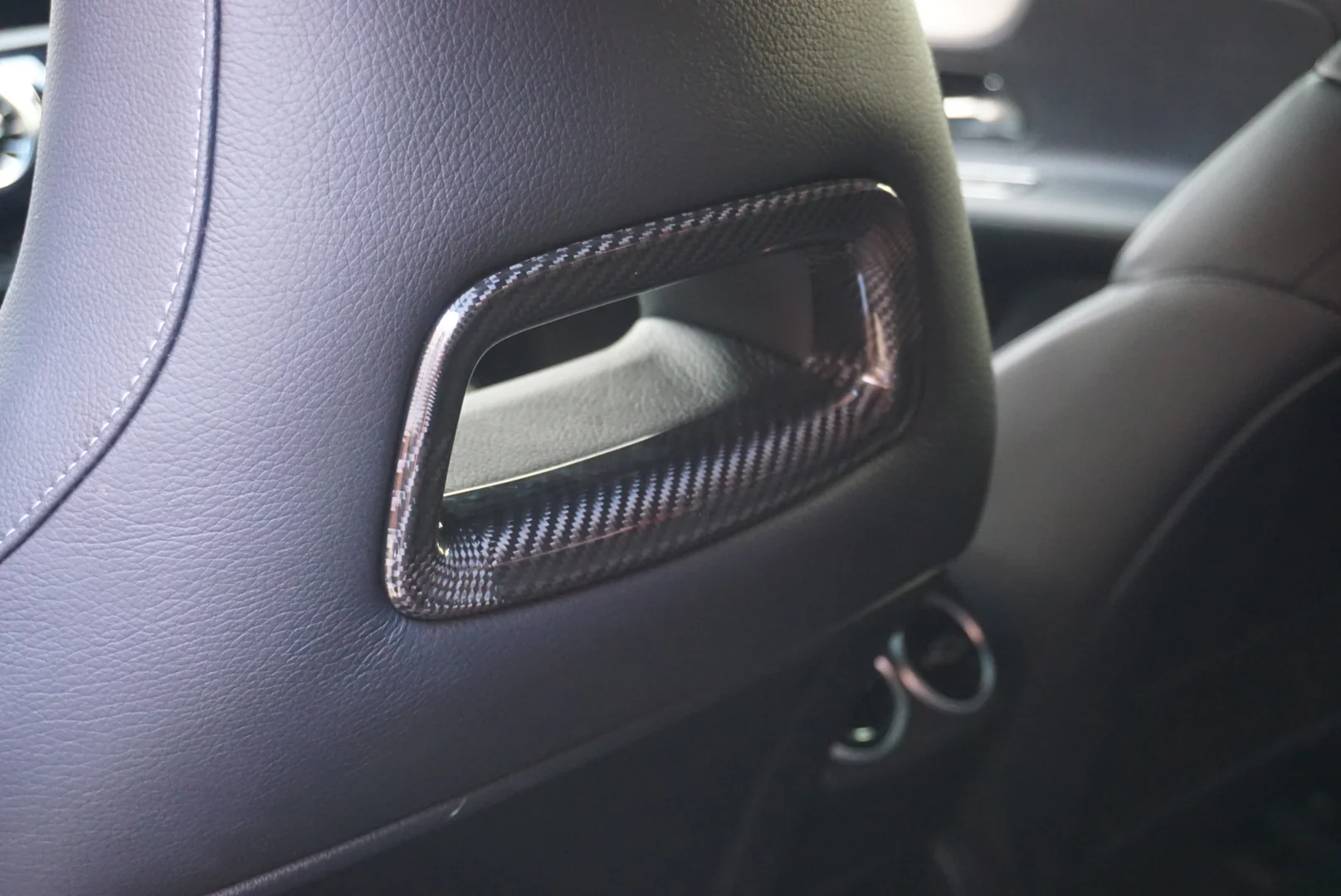 Mercedes A Class / CLA W177 / C118 Carbon Fibre Seat Trims - Image 2