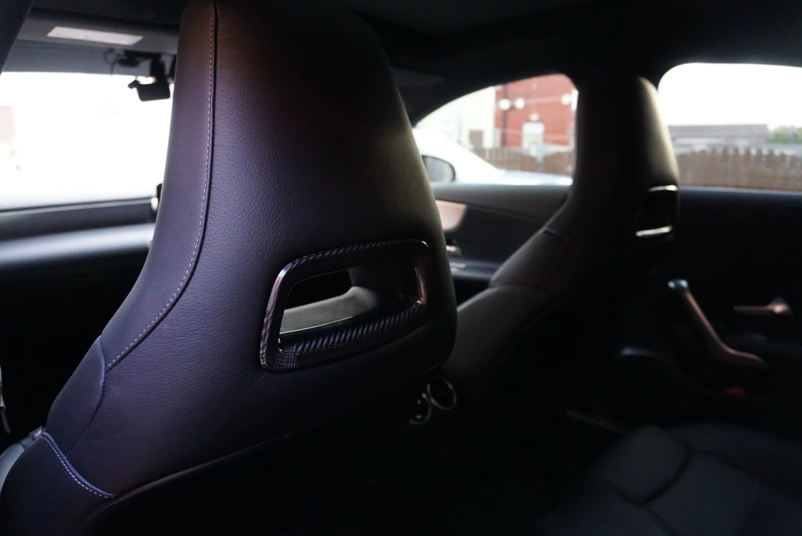 Mercedes A Class / CLA W177 / C118 Carbon Fibre Seat Trims - Image 3
