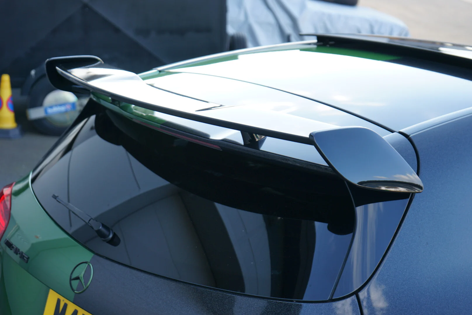 Mercedes A-Class OEM Style Aero Spoiler (W176 / 2013 - 2018 Models) (Black) - Image 4