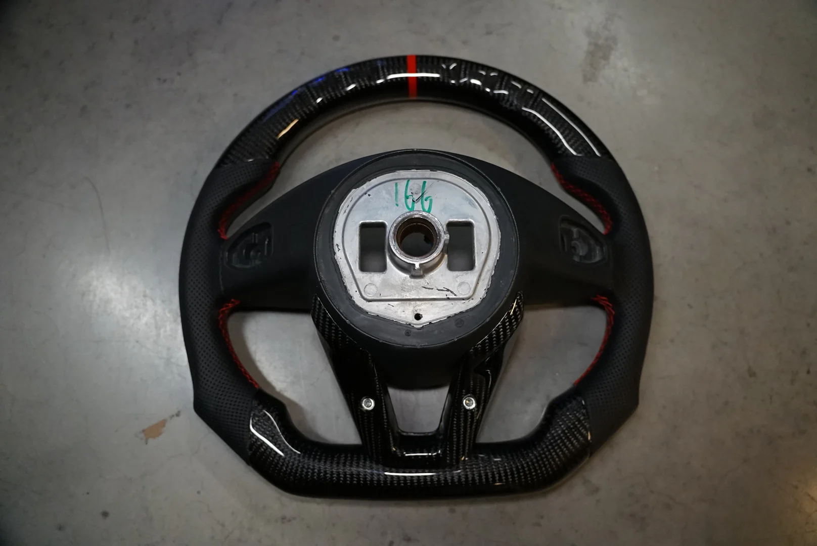 Mercedes A CLASS W176 FL 2013+ Carbon Fibre Steering Wheel - SWMERCACLASS1 - Image 9