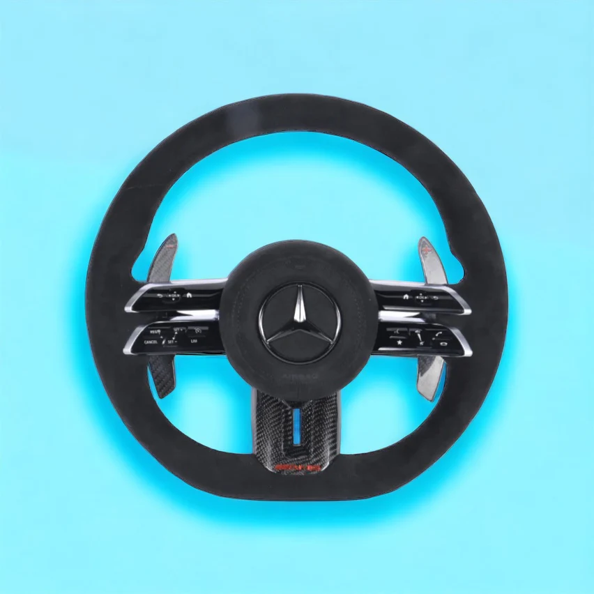 Mercedes Benz E Class Custom Carbon Fibre Steering Wheel (2022+ Models W214 +OTHER) - Image 3